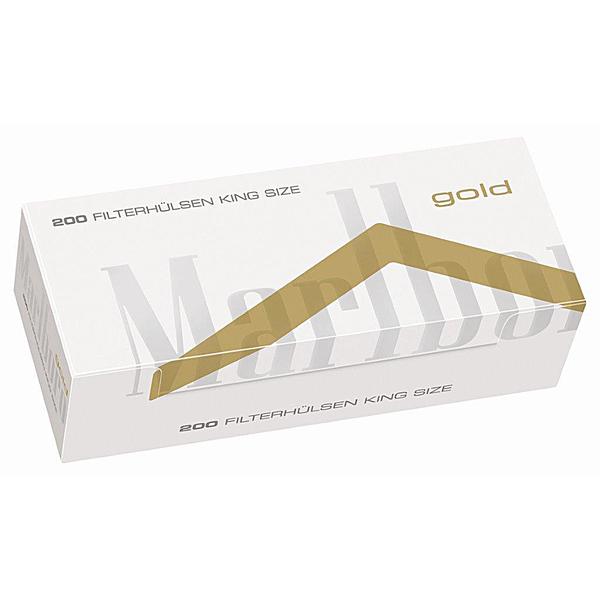 Marlboro Gold Filterhülsen Packung