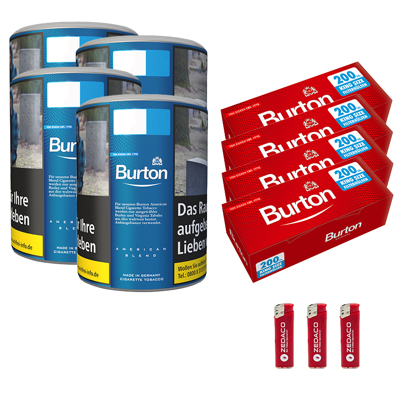 Burton Volumentabak Blue L Dose Aktion Large