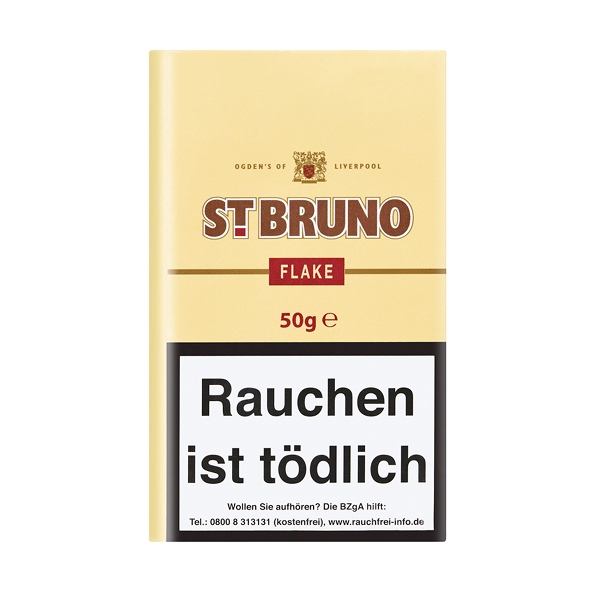Mac Baren St Bruno Flake Pfeifentabak Pouch
