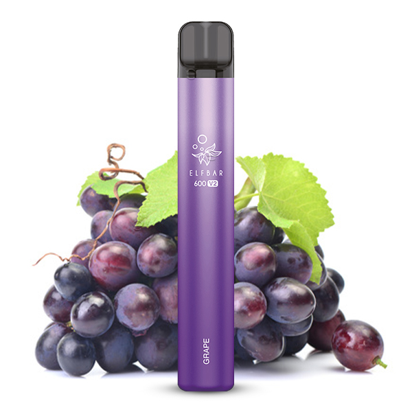 Elfbar V2 Grape 20mg CP Einweg E-Zigarette