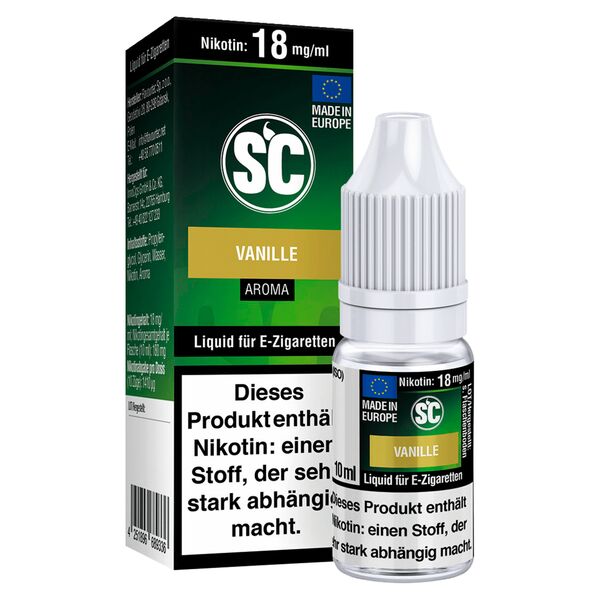 SC Vanille 18mg Nikotinsalz Liquid