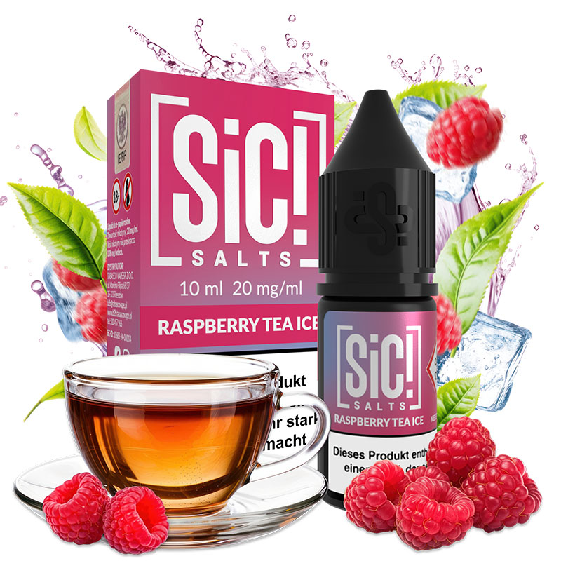 SiC! Salts Raspberry Tea Ice 20mg Nikotinsalz Liquid