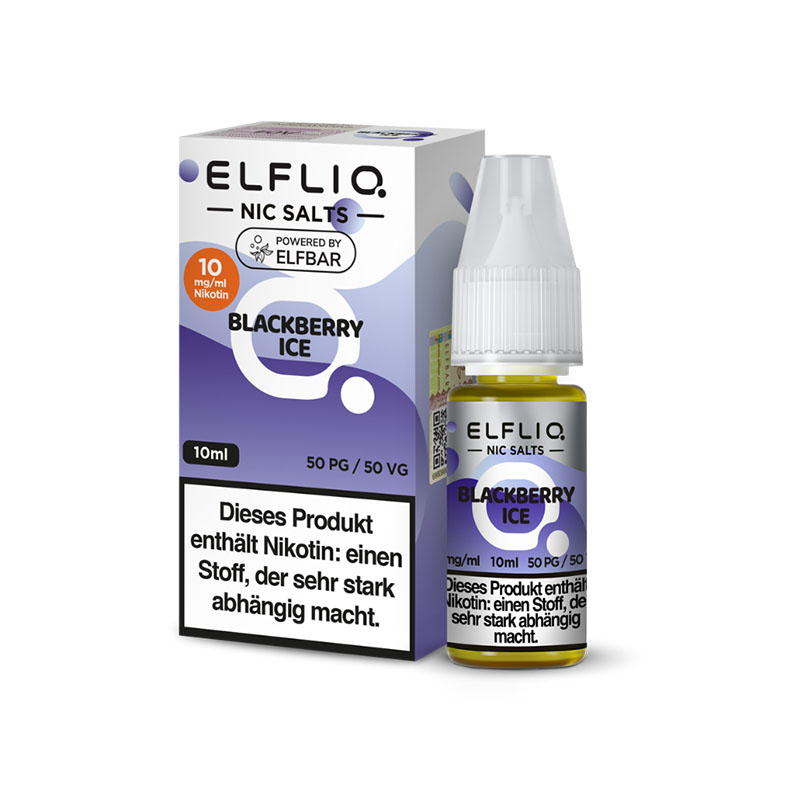 Elfbar Elfliq Blackberry Ice 10mg Nikotinsalz
