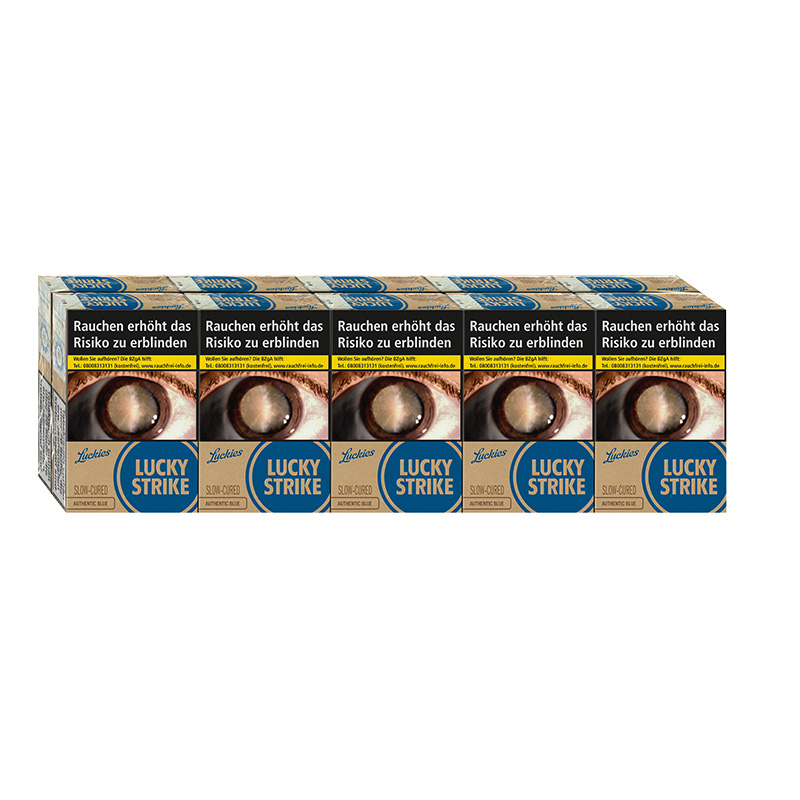 Lucky Strike Authentic Blue Original Pack Zigaretten Stange