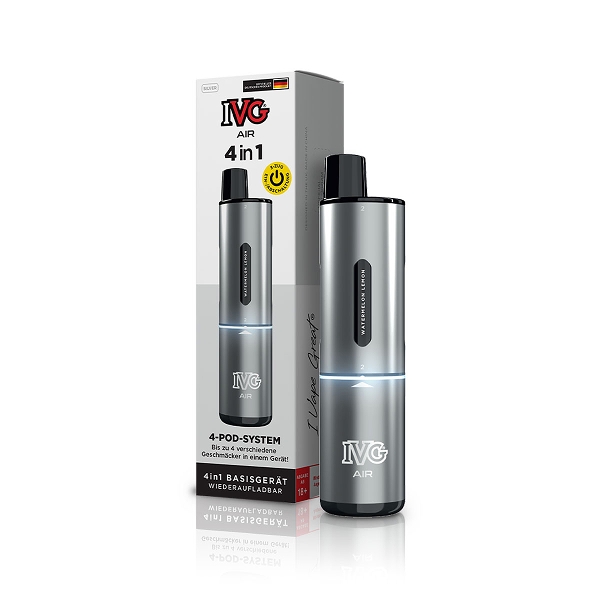 IVG Air 4in1 Silber E-Zigarette