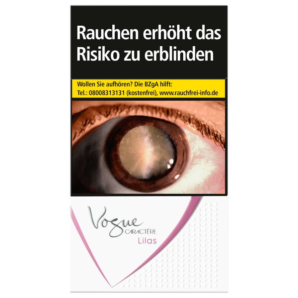 Vogue Charactère Lilas Original Pack Zigaretten Stange