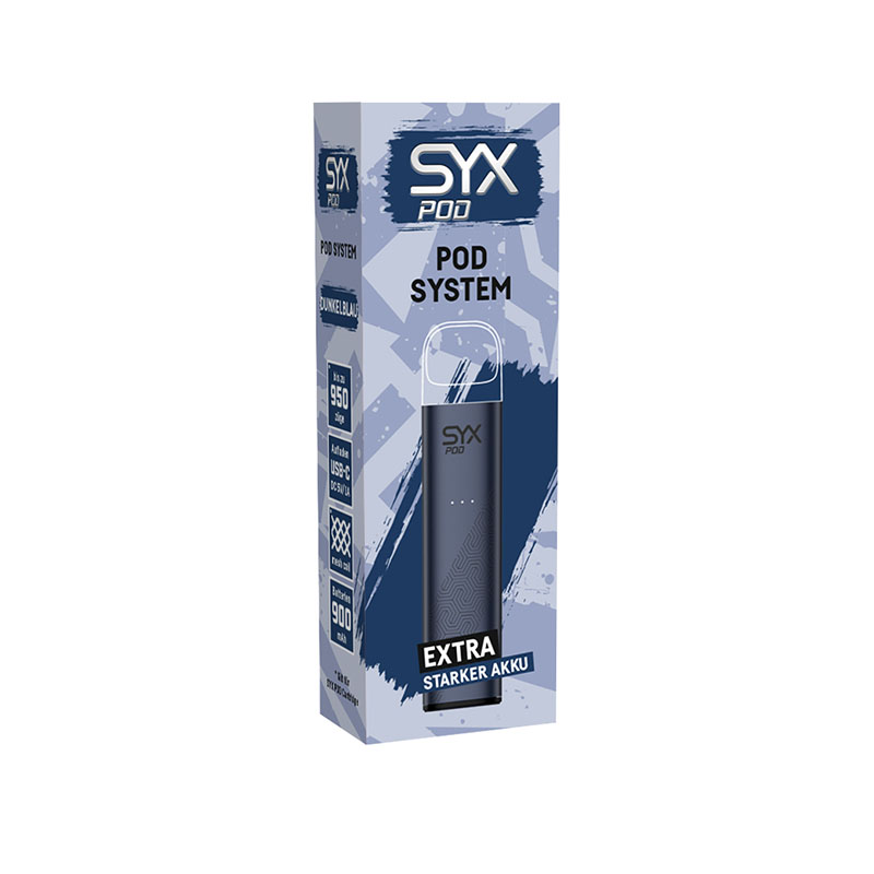 Syx Pod Schwarz Metallic E-Zigarette