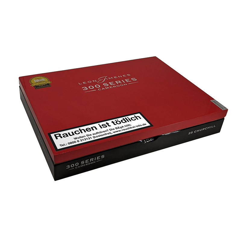 Leon Jimenes Series 300 Cameroon Churchill Zigarren Kiste