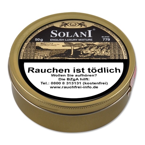 Solani Gold English Mixture Blend No. 779 Pfeifentabak Dose
