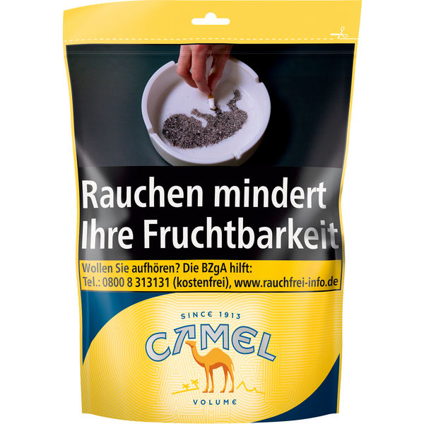 Camel Yellow Volumentabak Beutel