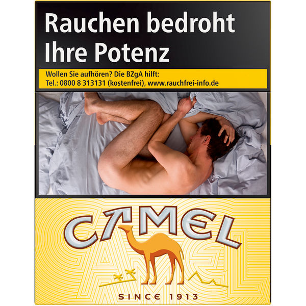 Camel Yellow XXL Zigaretten Schachtel