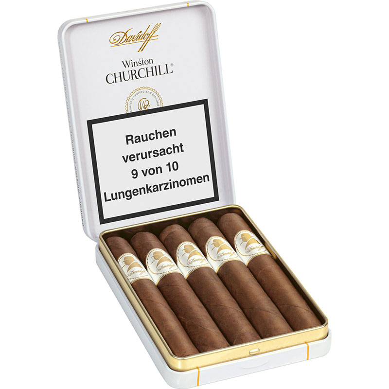 Davidoff Winston Churchill Petit Panetela Zigarren Packung
