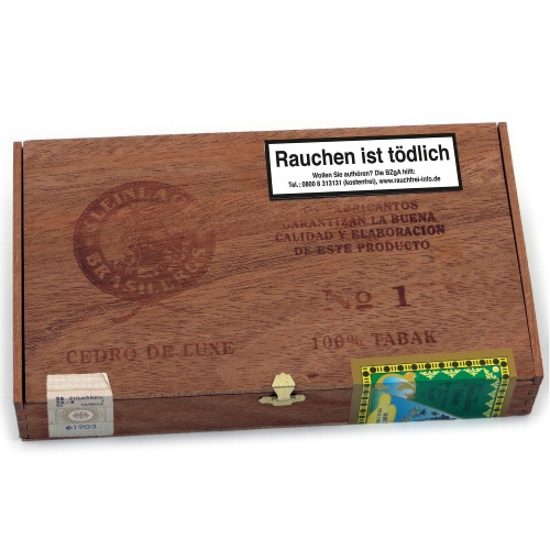 Brasileros Cedro No. 1 Zigarren Kiste