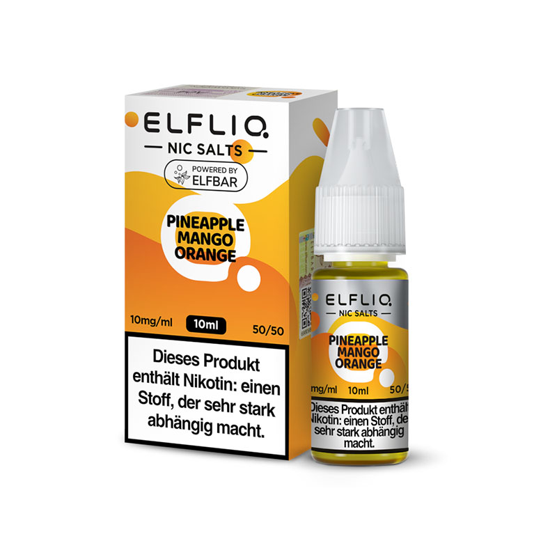 Elfbar Elfliq Pineapple Mango Orange 10mg Nikotinsalz