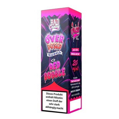 Bad Candy Juicd Red Bubble Nikotinsalz Liquid 20mg