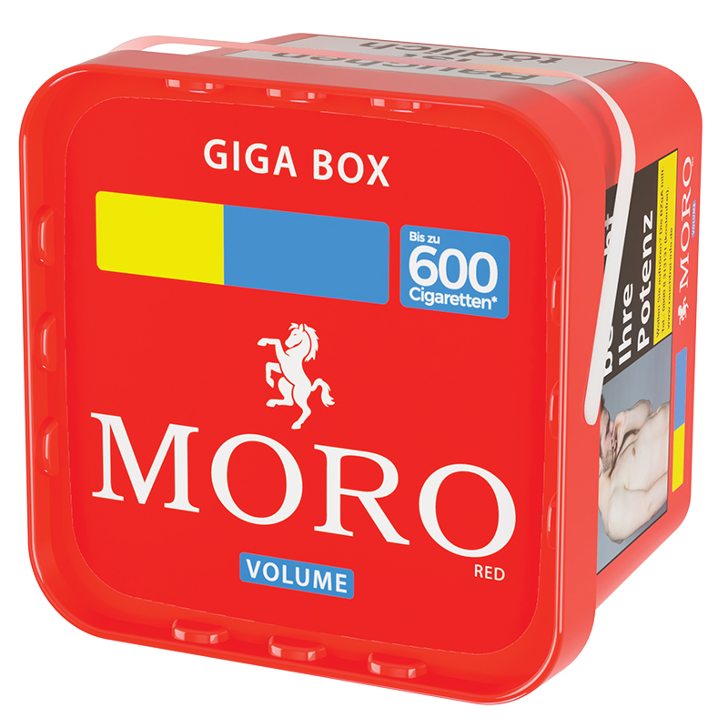 Moro Red Giga Volumentabak Eimer