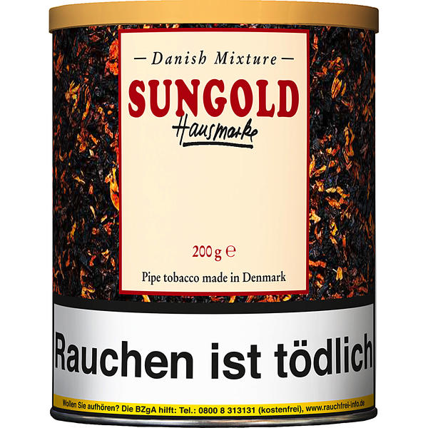 Danish Mixture Sungold Pfeifentabak Dose