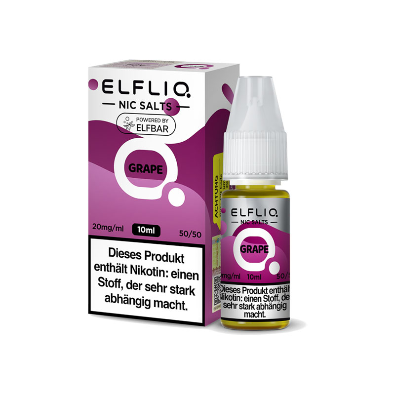 Elfbar Elfliq Grape 20mg Nikotinsalz