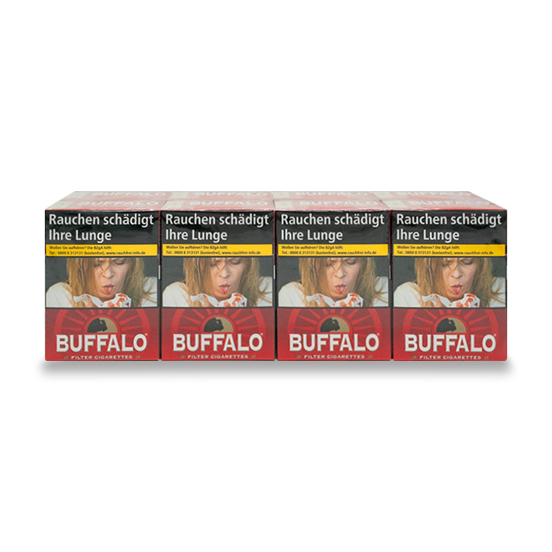 Buffalo Red Maxi Zigaretten Stange