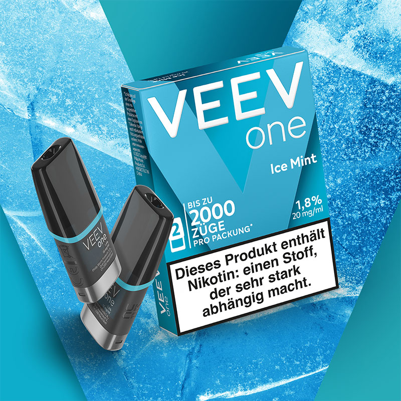 Veev One Ice Mint 20mg Prefilled Pods Flavourcard