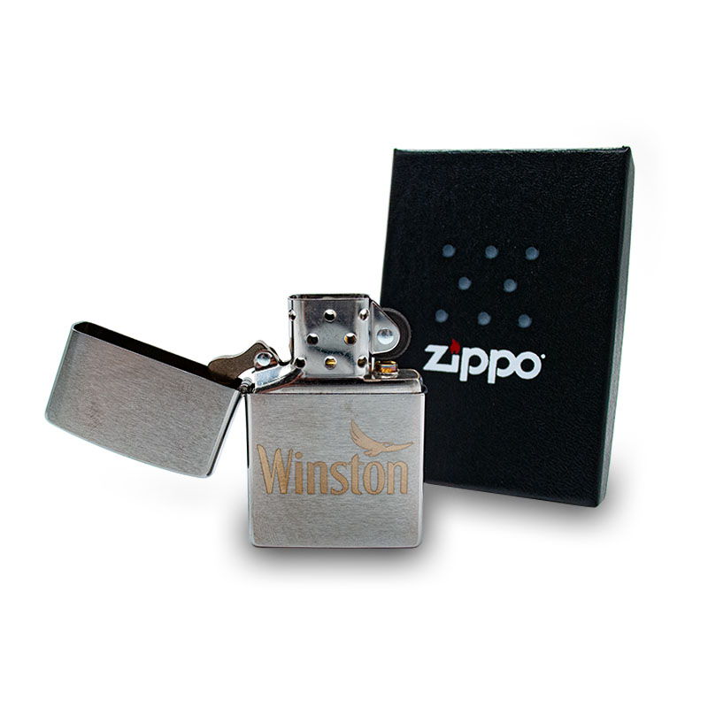Winston Zippo offen