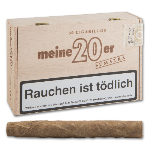Meine 20er Sumatra Zigarillos 50er Kiste