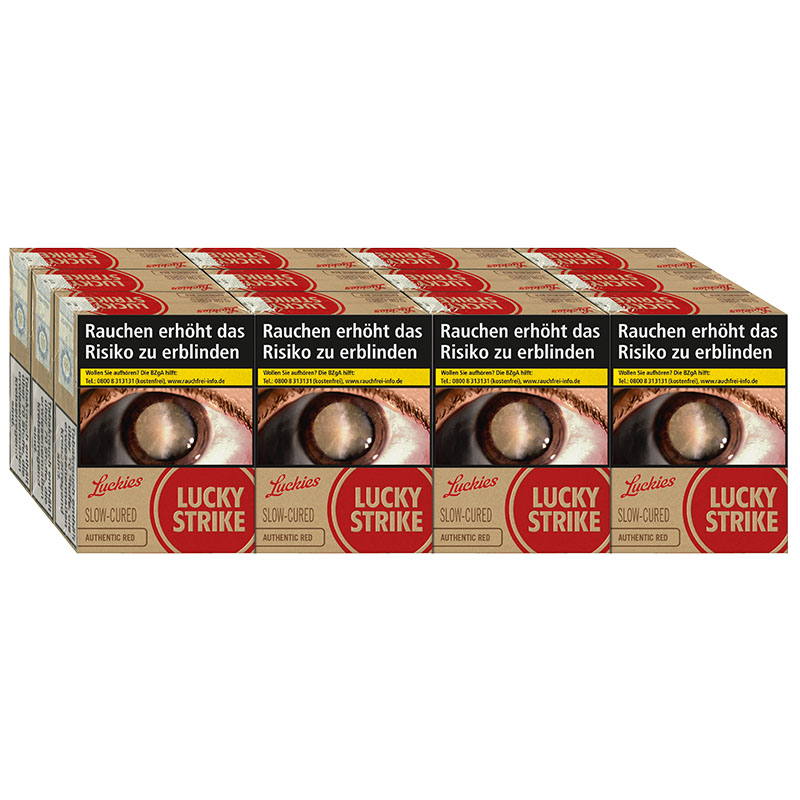 Lucky Strike Authentic Red Giga Zigaretten Stange