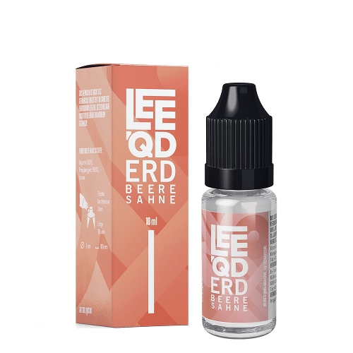 Leeqd Erdbeere Sahne 0 mg E-Liquid