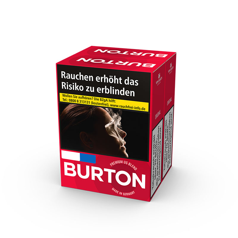 Burton Red 5XL Zigaretten Packung