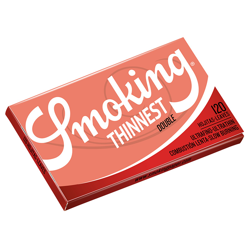 Smoking Thinnest Regular Double Window Booklet