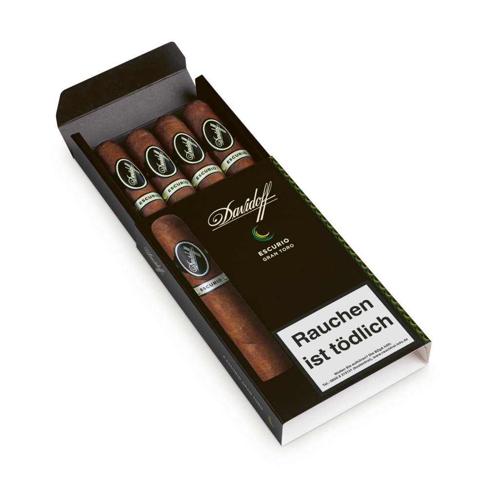Davidoff Escurio Gran Toro Zigarren 4er Schachtel