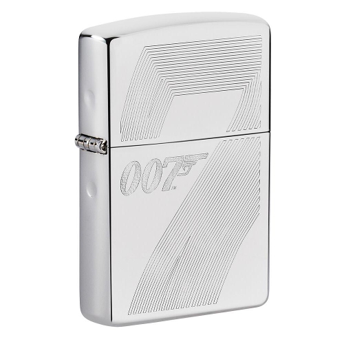 ZIPPO chrom poliert 007 James Bond