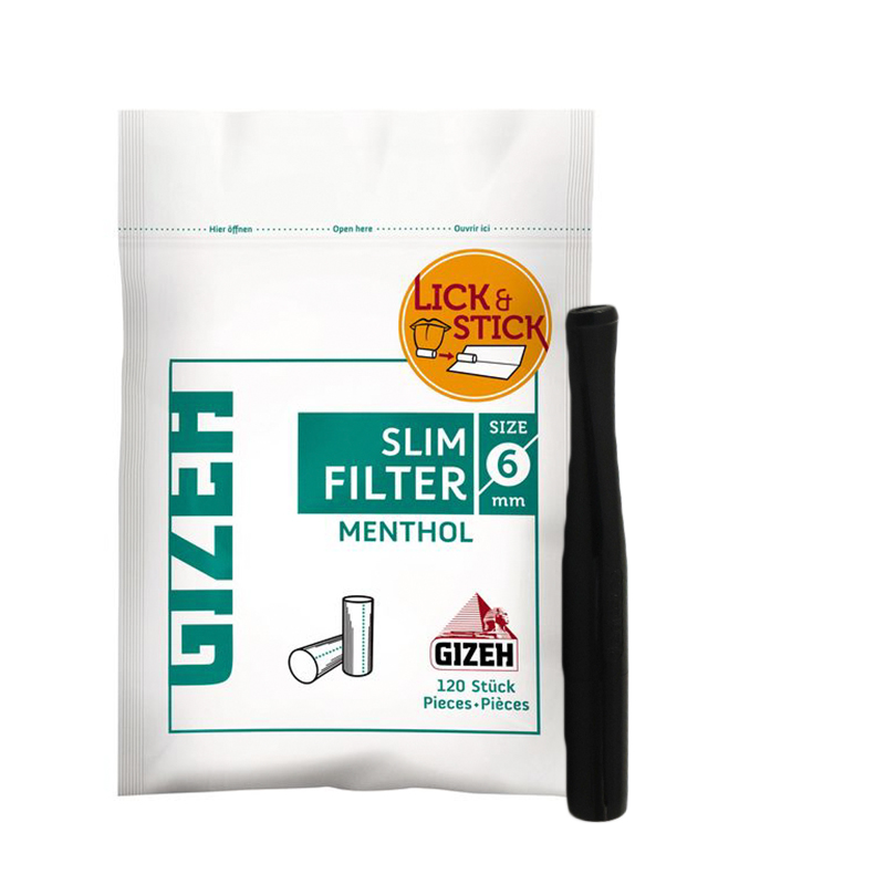 Menthol Special Denicotea & Gizeh Menthol Filter