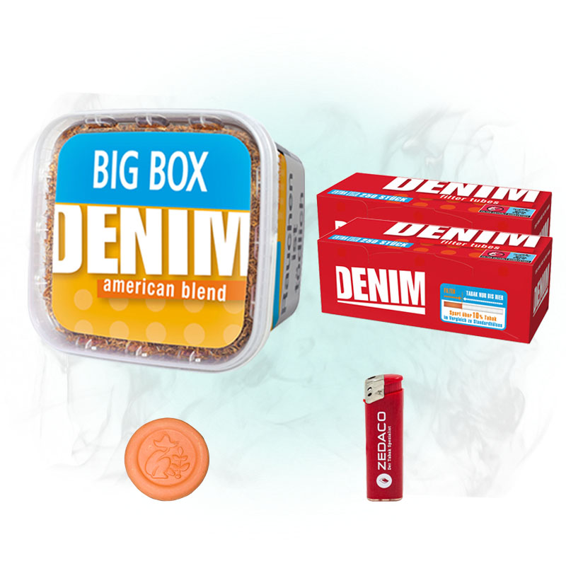 Denim Volumentabak Big Eimer Aktion Small mit Befeuchter