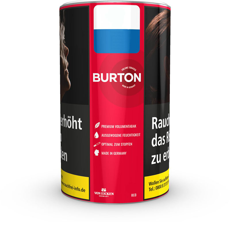 Burton Red XL Volumentabak Dose