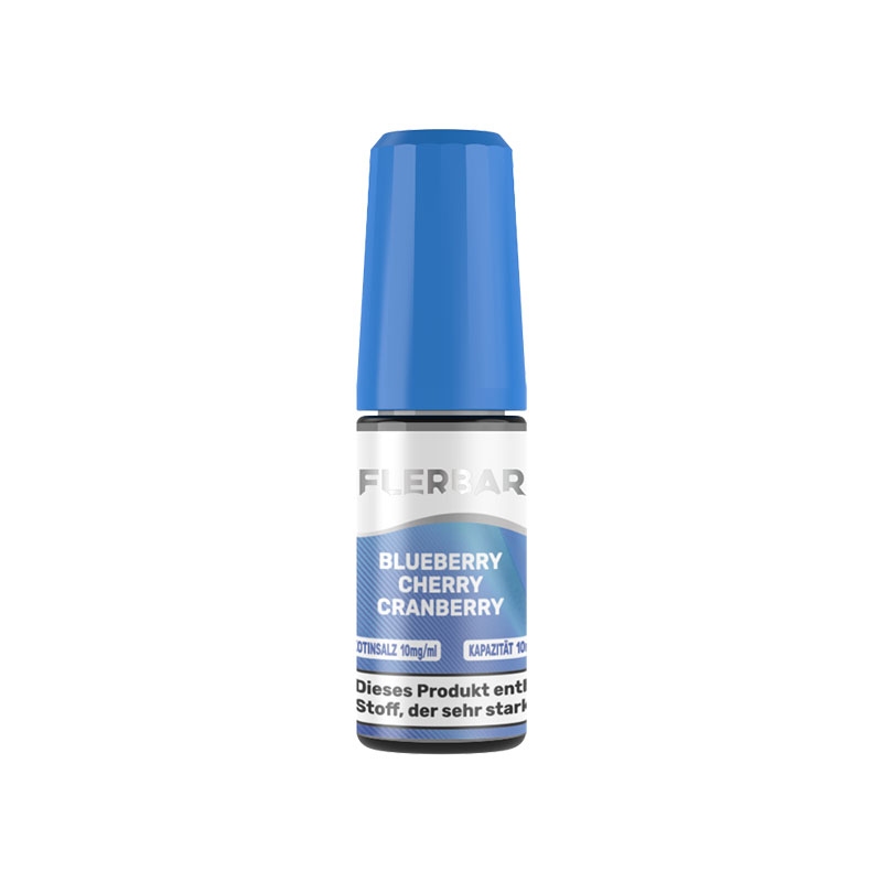 Flerbar Blueberry Cherry Cranberry 10mg Nikotinsalz Liquid