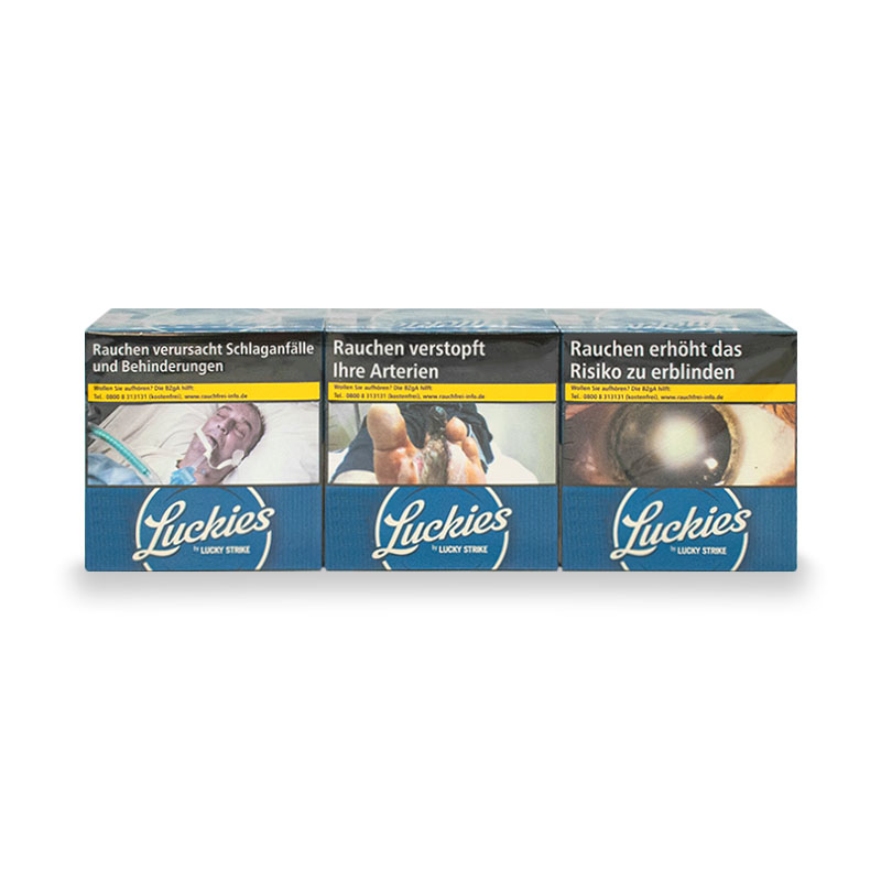 Luckies Crafted 1871 Blue Hercules Zigaretten Stange