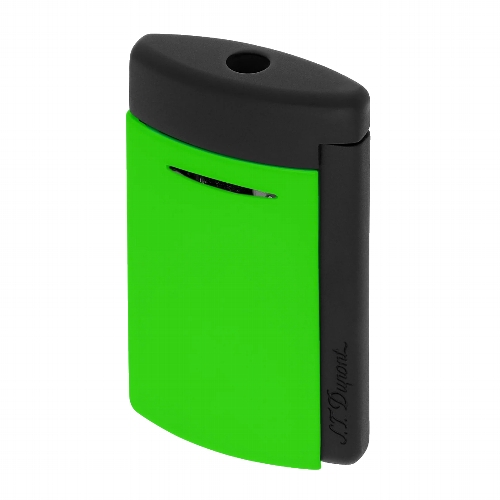 Dupont Mini Neongrün Jetfeuerzeug