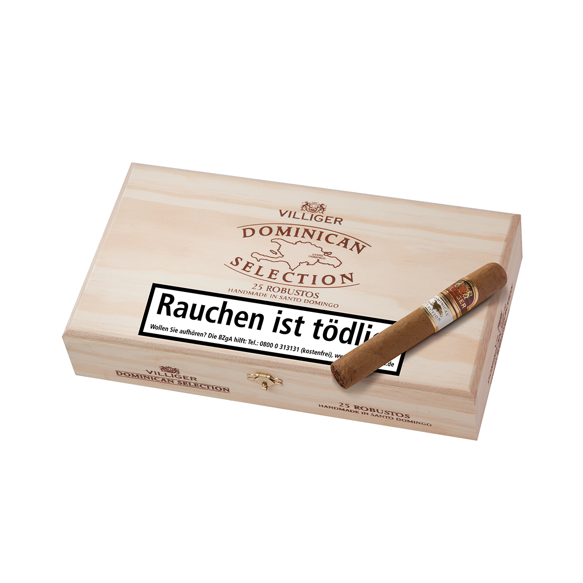 Villiger Dominican Selection Robusto Zigarren 25er Kiste