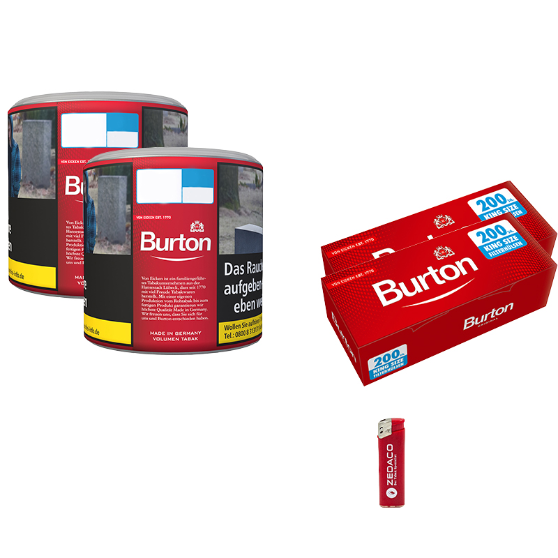 Burton Volumentabak Red S Dose Aktion Small