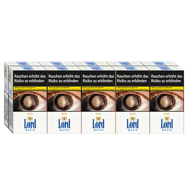Lord Blue 100 OP Zigaretten Stange