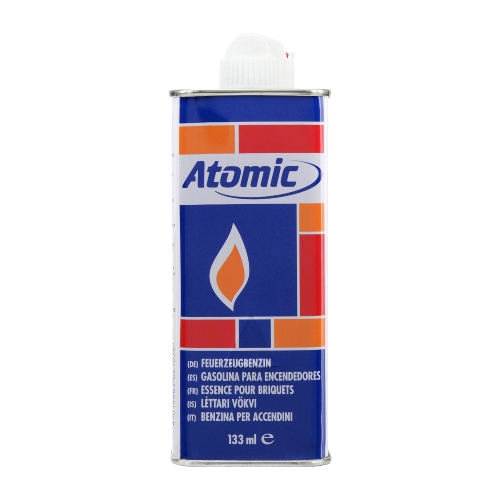 Atomic Feuerzeugbenzin Flasche