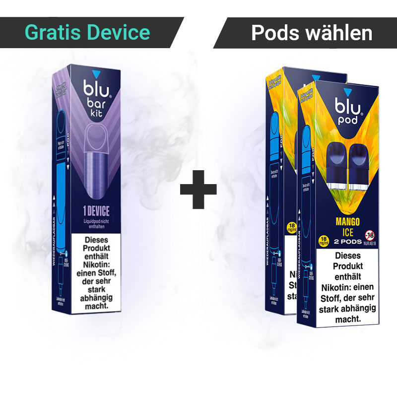Blu Bar Pod Aktion Mango Ice Mango Ice