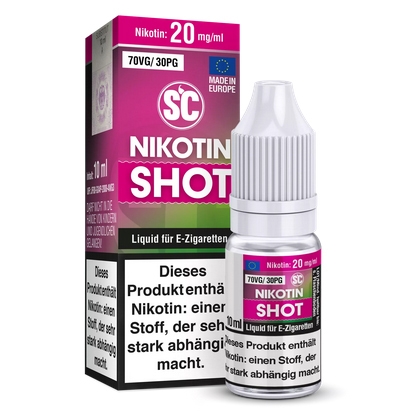 E-Liquid Nikotinshot SC PG30 / VG70 20 mg