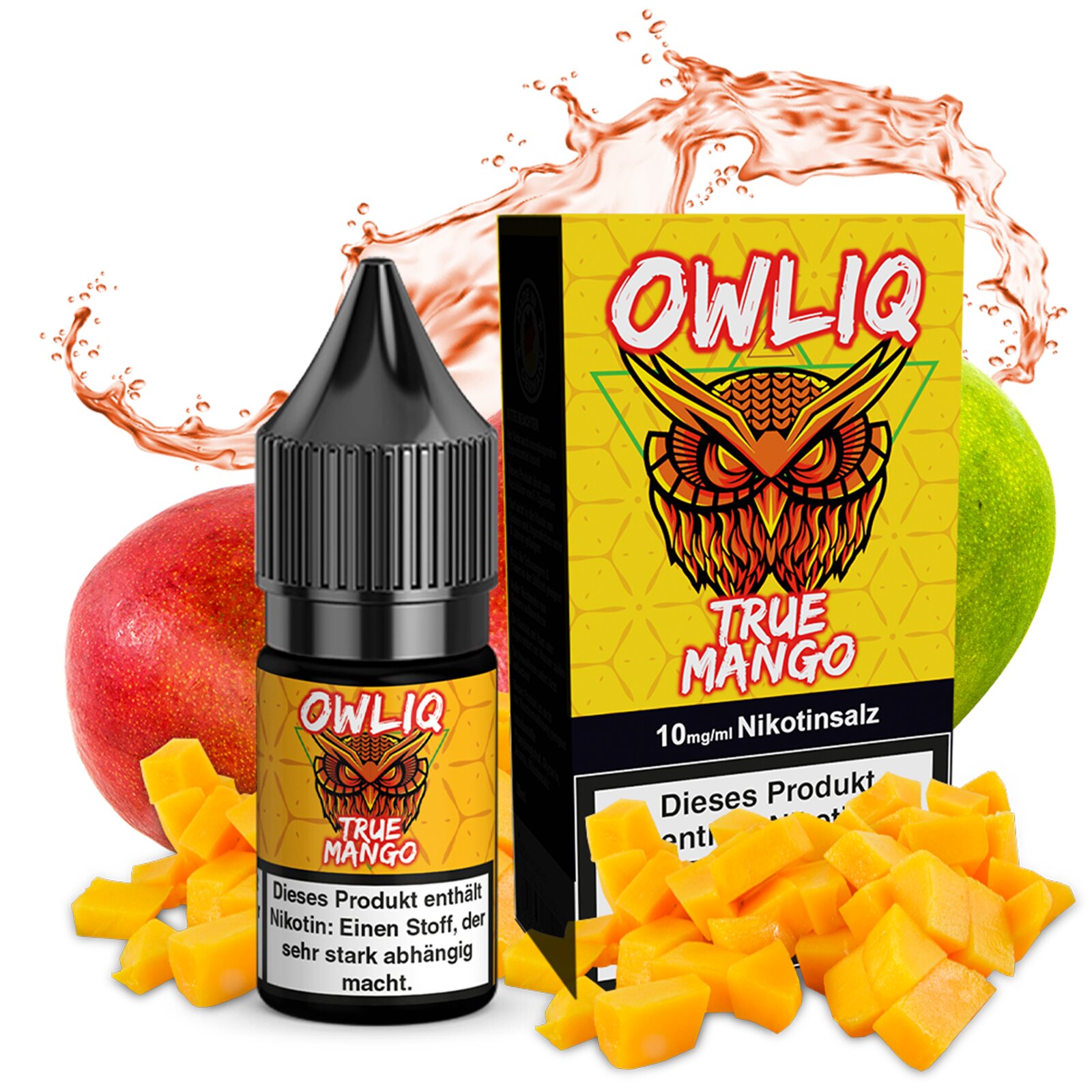 Owliq True Mango 10mg Nikotinsalz Liquid