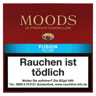 Dannemann Moods Fusion Filter Zigarillos