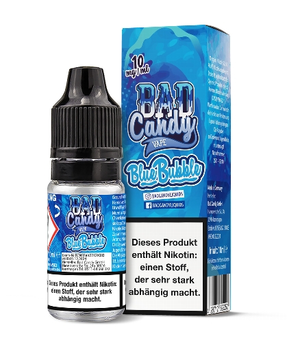 Bad Candy Blue Bubble 10 mg Nikotinsalz Liquid