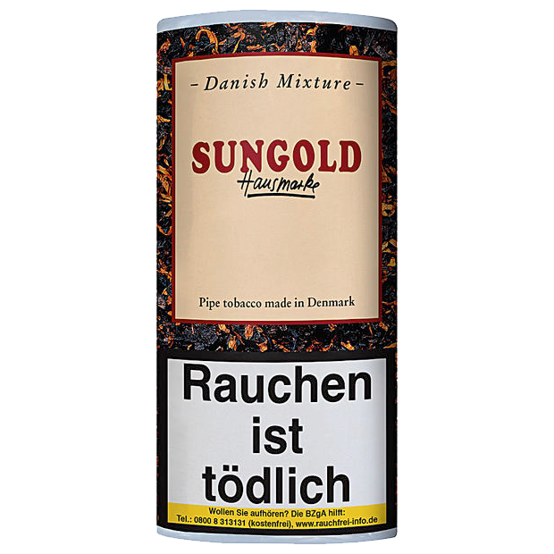 Danish Mixture Sungold Pfeifentabak Pouch
