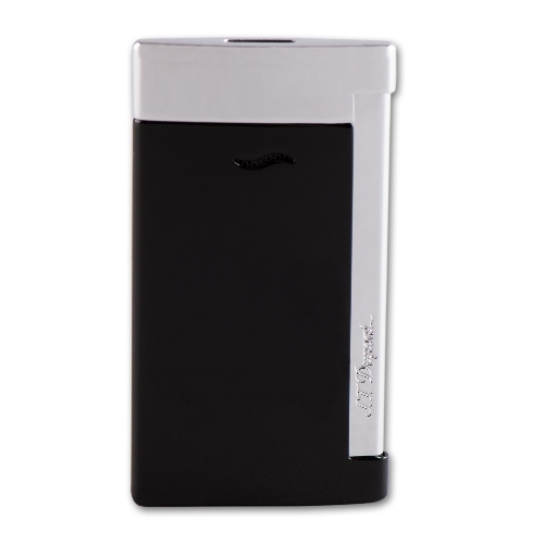 Feuerzeug Jet DUPONT Slim 7 Lack schwarz