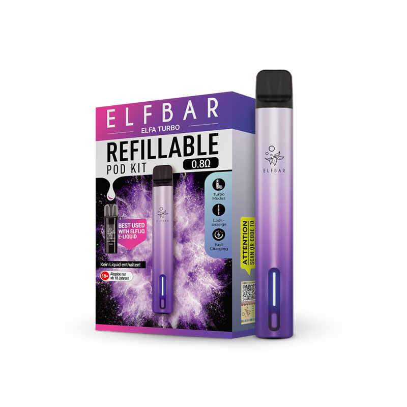 Elfbar Elfa Turbo Aurora-Lila